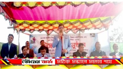 মেলার উদ্বোধন শেষে অতিথিবৃন্দ বিভিন্ন