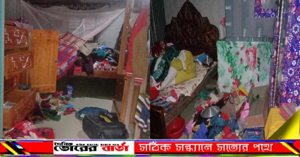 সঙ্গ বদ্ধ ডাকাত দল ওয়ারড্রব ভেঙে