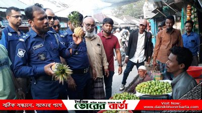 অসাধু ব্যবসায়ীদের রুখতে ফরিদপুরের