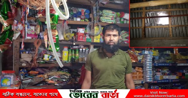 বানা ইউনিয়নে বেলবানা বাজারে একটি ব্যবসা