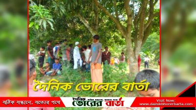 আম গাছ থেকে ঝুলন্ত মরদেহ উদ্ধার করে