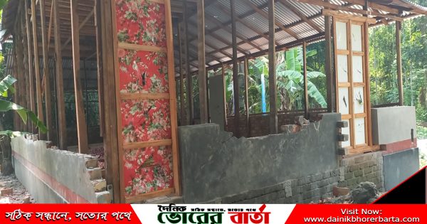 অন্য এলাকার লোক এনে বাড়িঘর ভাংচুর ও লুটপাট