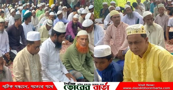 ফুকরা গোরস্থান সংলগ্ন ঈদগাহ ময়দানে আজ শবিার