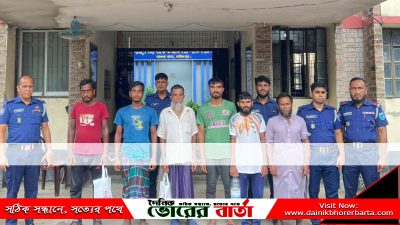 সালথায় সাজাপ্রাপ্ত পলাতক তিন আসামীকে গ্রেপ্তার করেছে