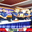 শ্রেষ্ঠ নির্বাচিত হলেন সালথার ওসি আতাউর রহমান