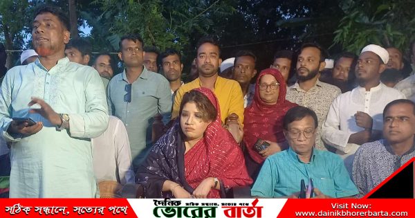 শোকাহত পরিবারকে সান্ত্বনা দিলেন বিএনপি নেত্রী শামা ওবায়েদ
