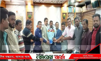 সালথায় কর্মরত সাংবাদিকদের সাথে