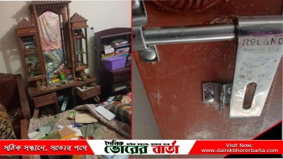 ঘরের দরজার তালা ভেঙে সালথায় স্বর্ণালংকার-জমির দলিল চুরি