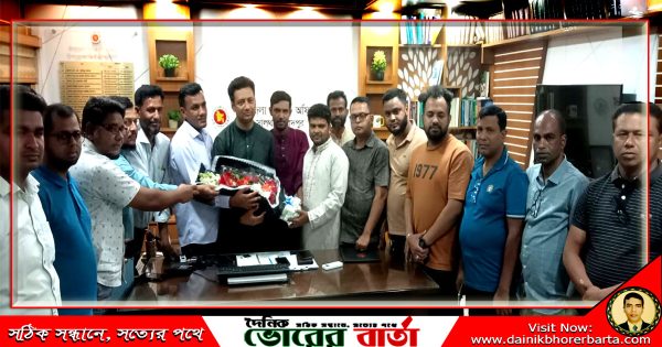 নবাগত উপজেলা নির্বাহী অফিসারের সাথে সাংবাদিকদের মতবিনিময়