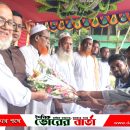 সালথায় কেএম ওবায়দুর রহমান স্মৃতি ফুটবল টুর্নামেন্টের শুভ উদ্বোধন