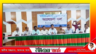 সালথায় জুলাই গণঅভ্যুত্থান দিবস উপলক্ষে আলোচনা সভা অনুষ্ঠিত